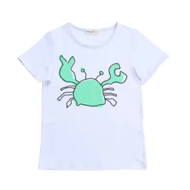 anaïs & i - Lucas White Crab Tee