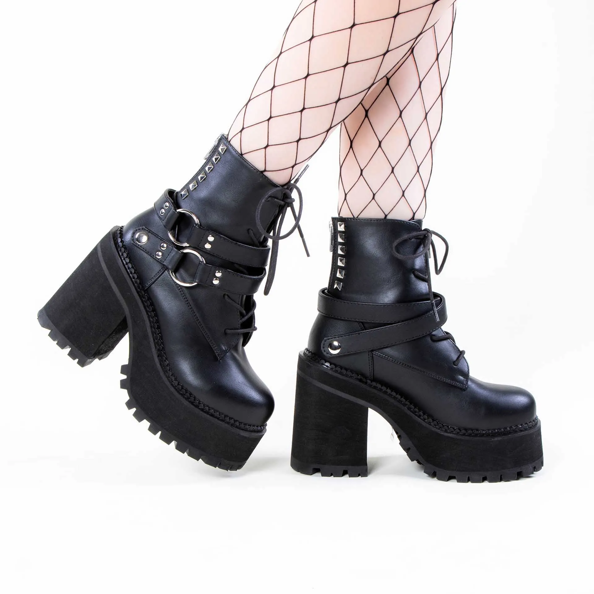 ASSAULT-101 Black Combat Boots